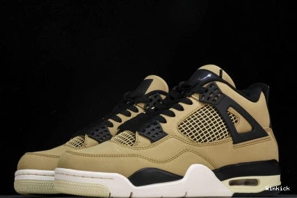 Retro AQ9129-200 Jordan  4 Fossil 1205